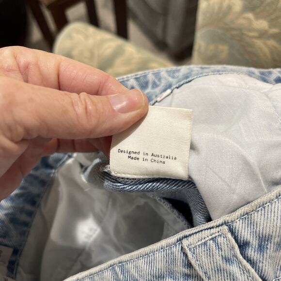 Embroidered Light Blue Boyfriend Jeans - Picture 14 of 14